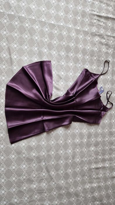 NOWA satynowa koszulka nocna roz. M  pomysł na prezent