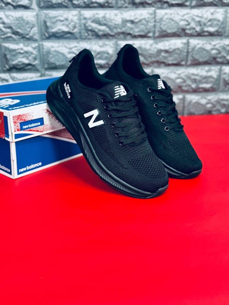 New Balance Кроссовки мужские Спортивные черные летние кросовки