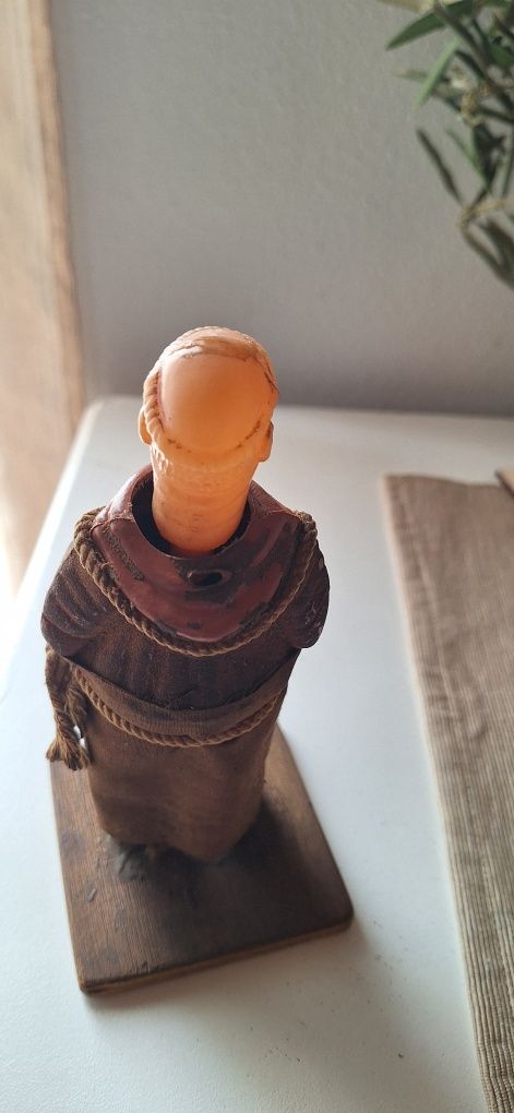 Boneco malandro terracota monge caldas