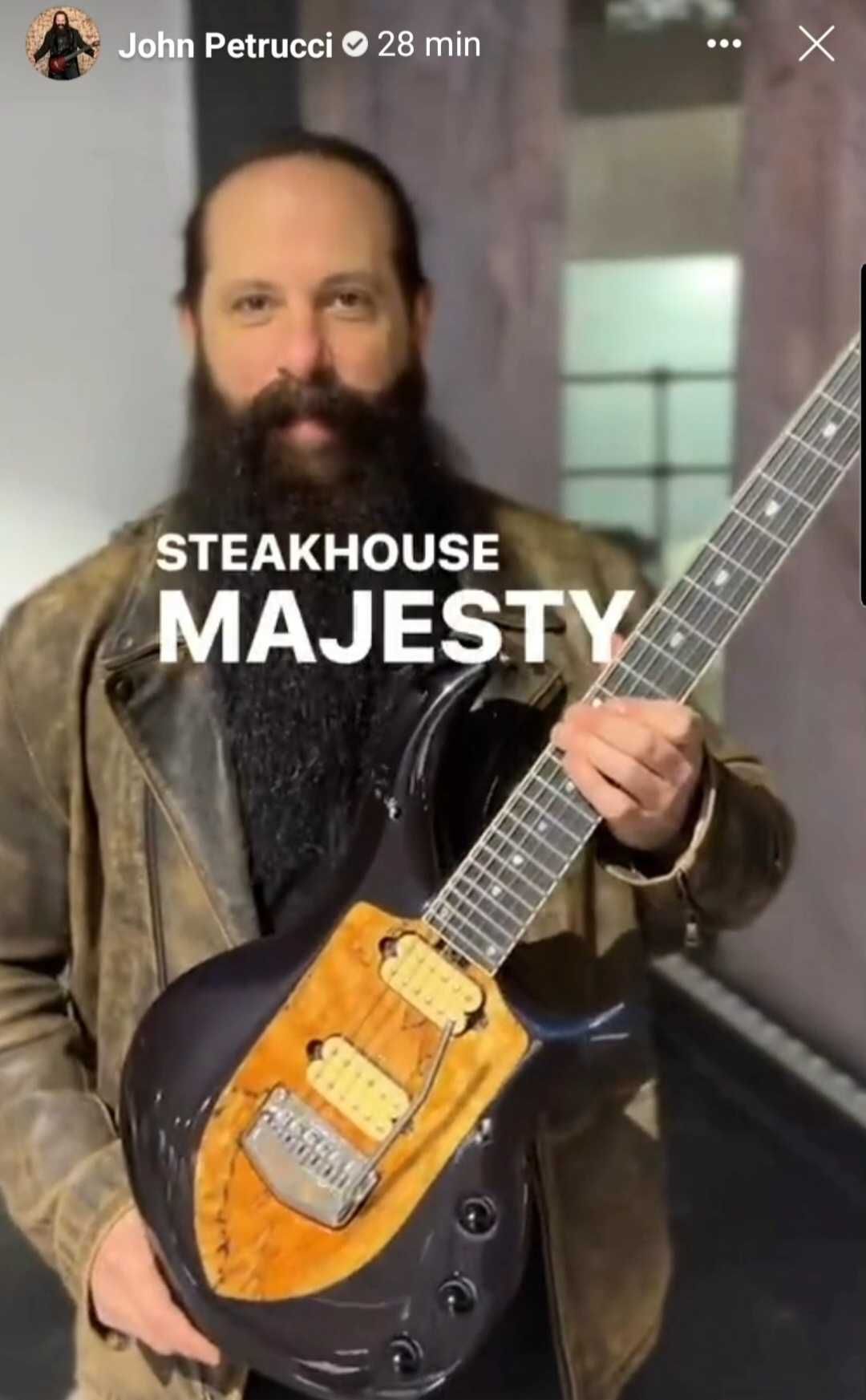 Music Man Ernie Ball Petrucci Majesty Steakhouse