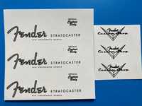 Gitara Fender Stratocaster Logo Naklejka