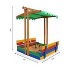 Песочница деревянная цветная SportBaby Песочница - 10