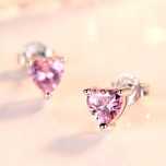Серебряные/Срібні сережки 925 проби/Фіаніти Swarovski !!!