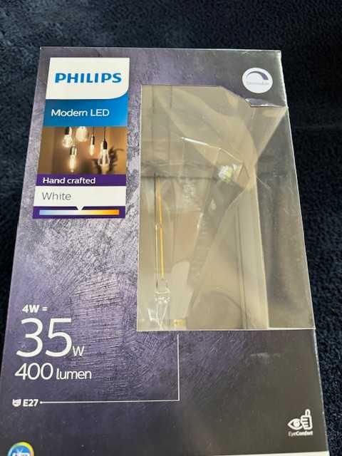 Philips LED XXL diament duża białe światło E27 400 lumen, szklana Nowa