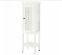 IKEA Hemnes szafka, drzwi szklane, biały 42x38x131cm