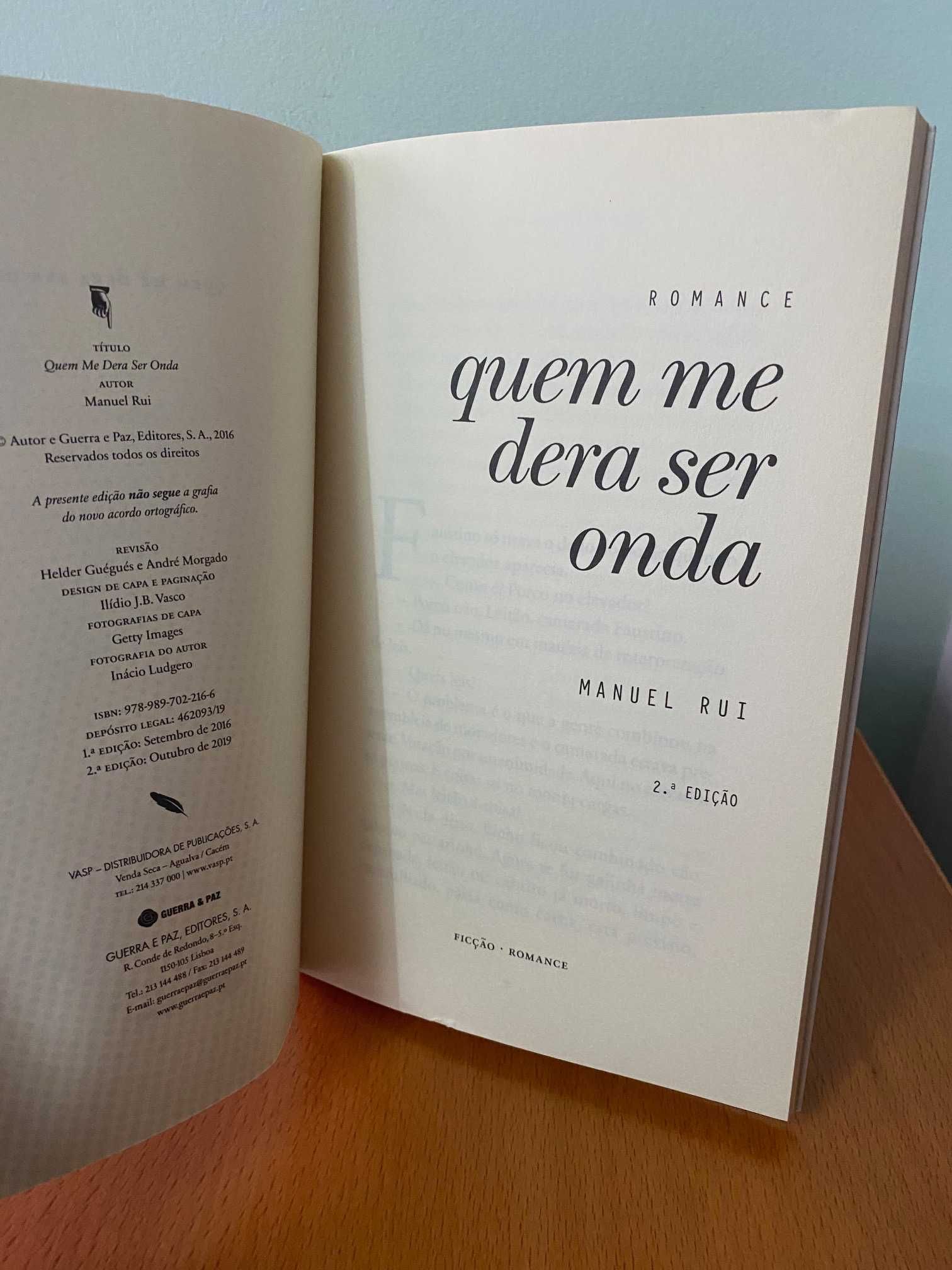 Quem Me Dera Ser Onda - Manuel Rui