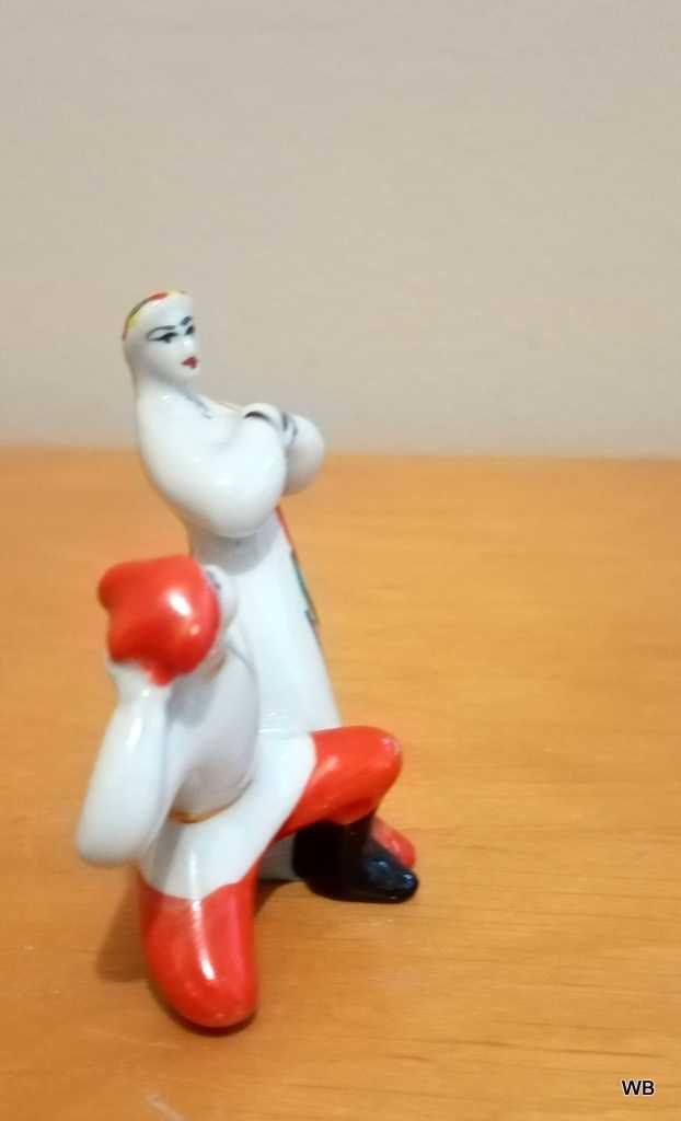 Figurka porcelanowa - Tancerze. Fabryka Porcelany Artystycznej Połonne