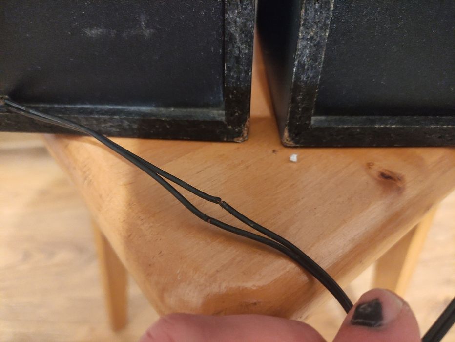 Wzmacniacz 120W Kenwood + 2x Philips glosnik 6ohm + gratis okablowanie