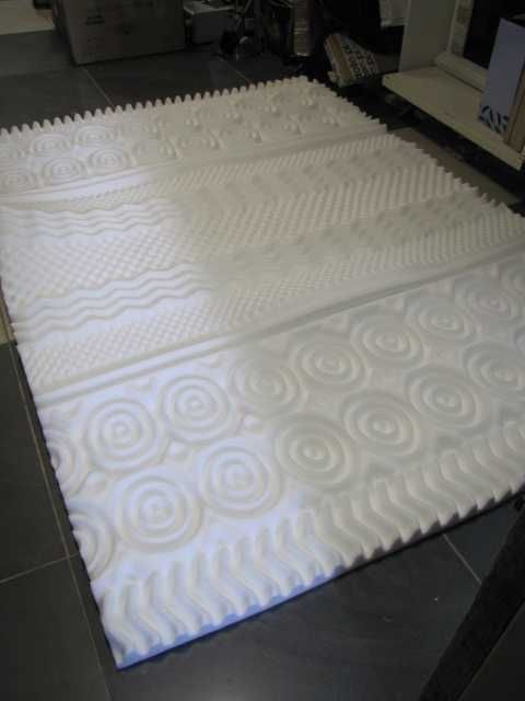 Nakładka na materac z pianki memory 140x190cm PURSENS 13 stref podparc