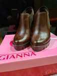 Botins Gianna castanhos T.35