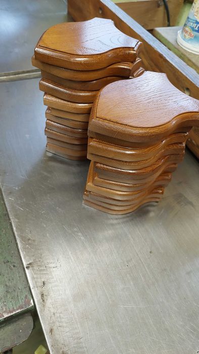 Deski pod poroża, drewno dębowe