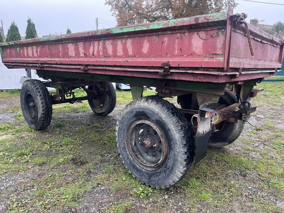 Przyczepa THK 5 wywrotka rolnicza kipper jak autosan d47 hl 6 hw