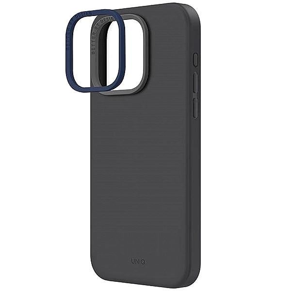 Etui UNIQ Lino Hue Magclick Charging do iPhone 15 Pro Max - szare