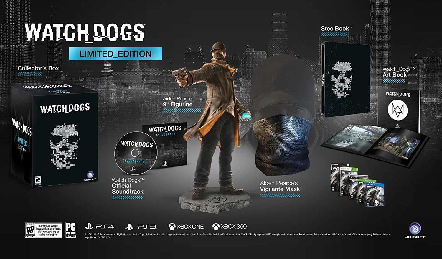 / Watch Dogs / Edycja Kolekcjonerska / USA / Xbox One