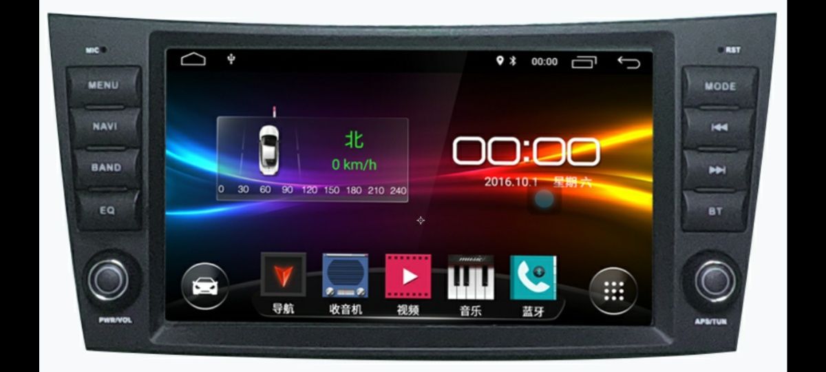Android магнитола Mercedes Benz E-Class W211 E200 E220 E300 E350 GPS