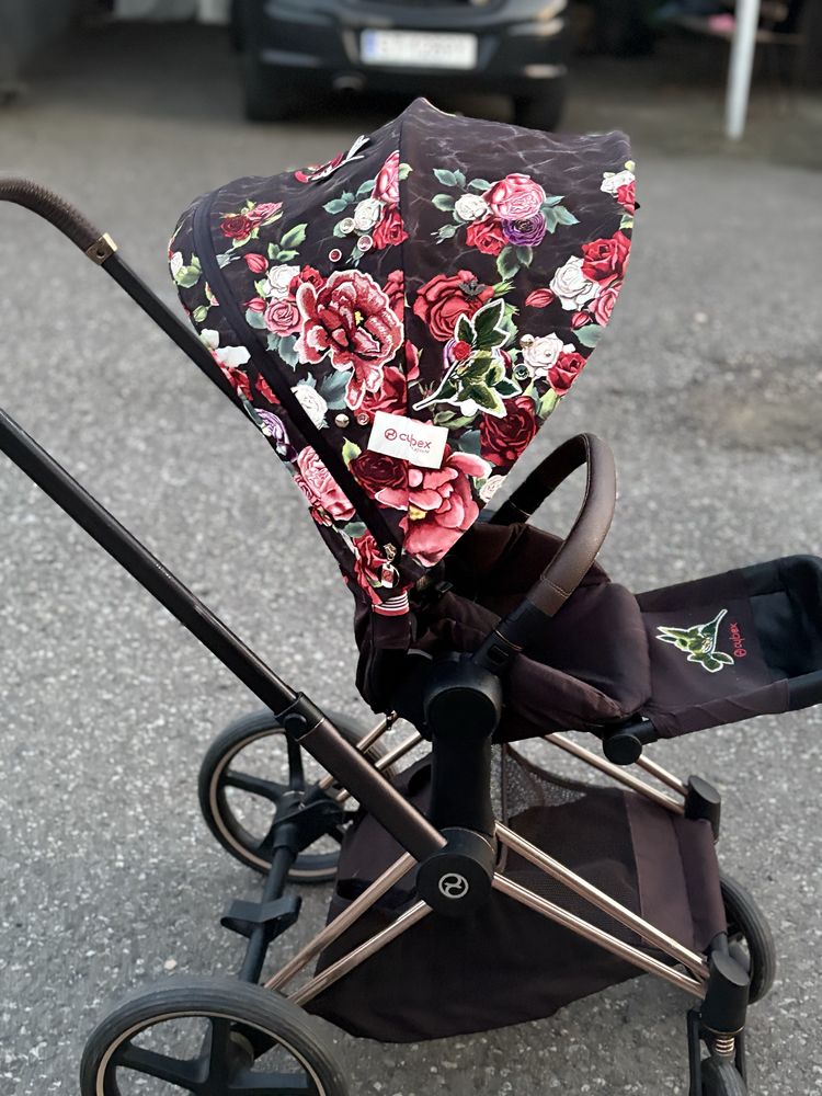 Wózek spacerowy Cybex priam 2.0 spring blossom