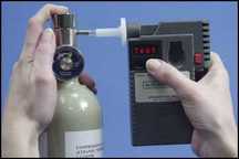 Alkomat  alco sensor iv kalibracja serwis