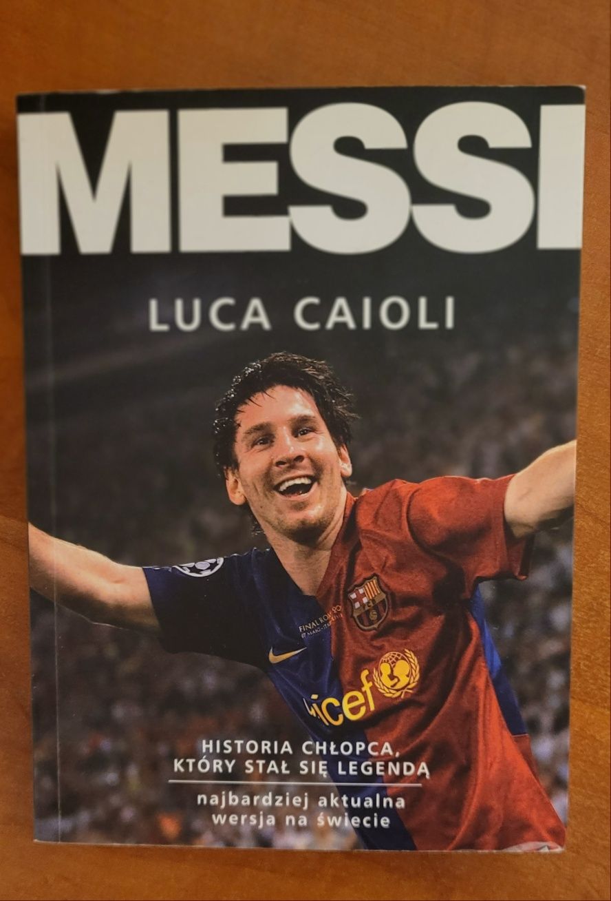 MESSI Luca Caioli super  książka