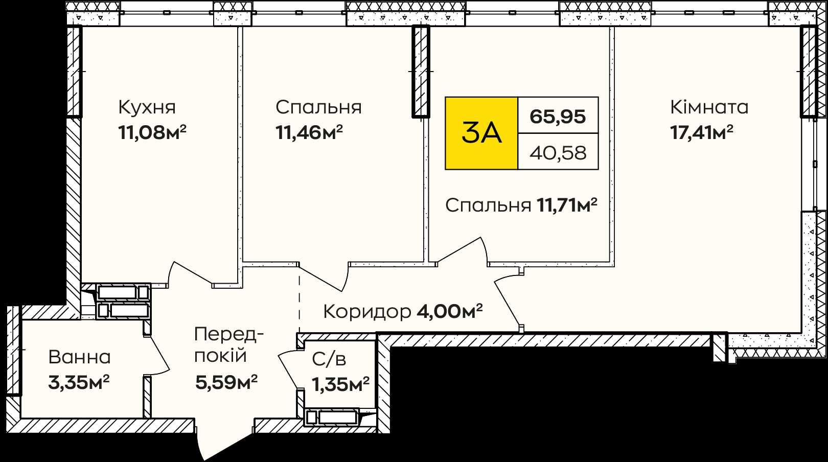 Трьошка комфорт-класу, доступна купівля на виплат під 0% на 1 рік!