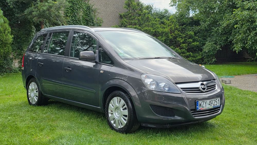 Opel Zafira 2012 FAMILY 7-OSÓB-Klima-Super Stan! WAŻNE OPŁATY!
