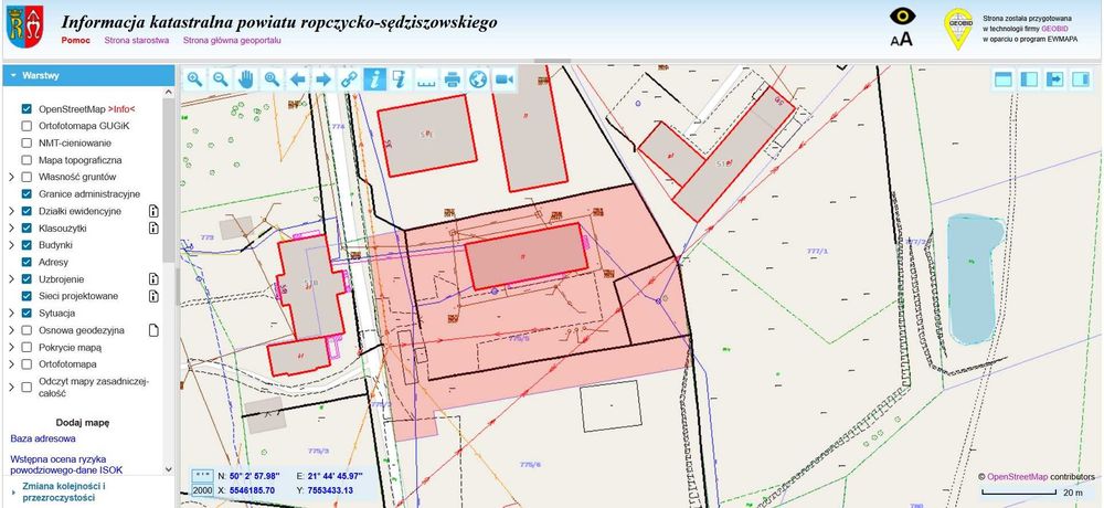 Działka budowlana w Sielcu z budynkiem produkcyjno-usługowym