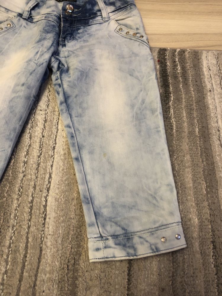 Spodenki rybaczki Jeans rozmiar S 36