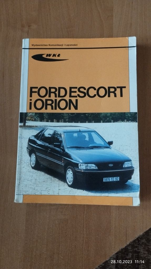 Książka Ford Escort 1998