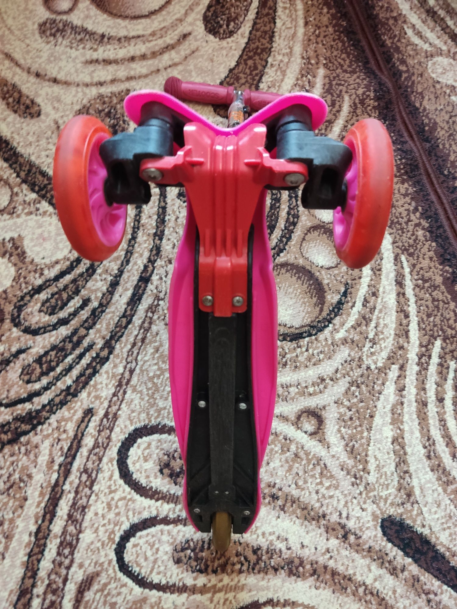Детский 3-х колесный самокат Scooter MG-02 Pink