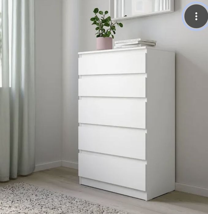 Comoda Ikea 5 gavetas em bom estado