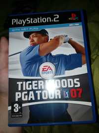 Jogo Tiger Woods PGA Tour 07 para a PS2 completo