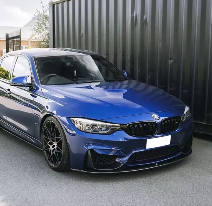 Губа, накладка на бампер m3