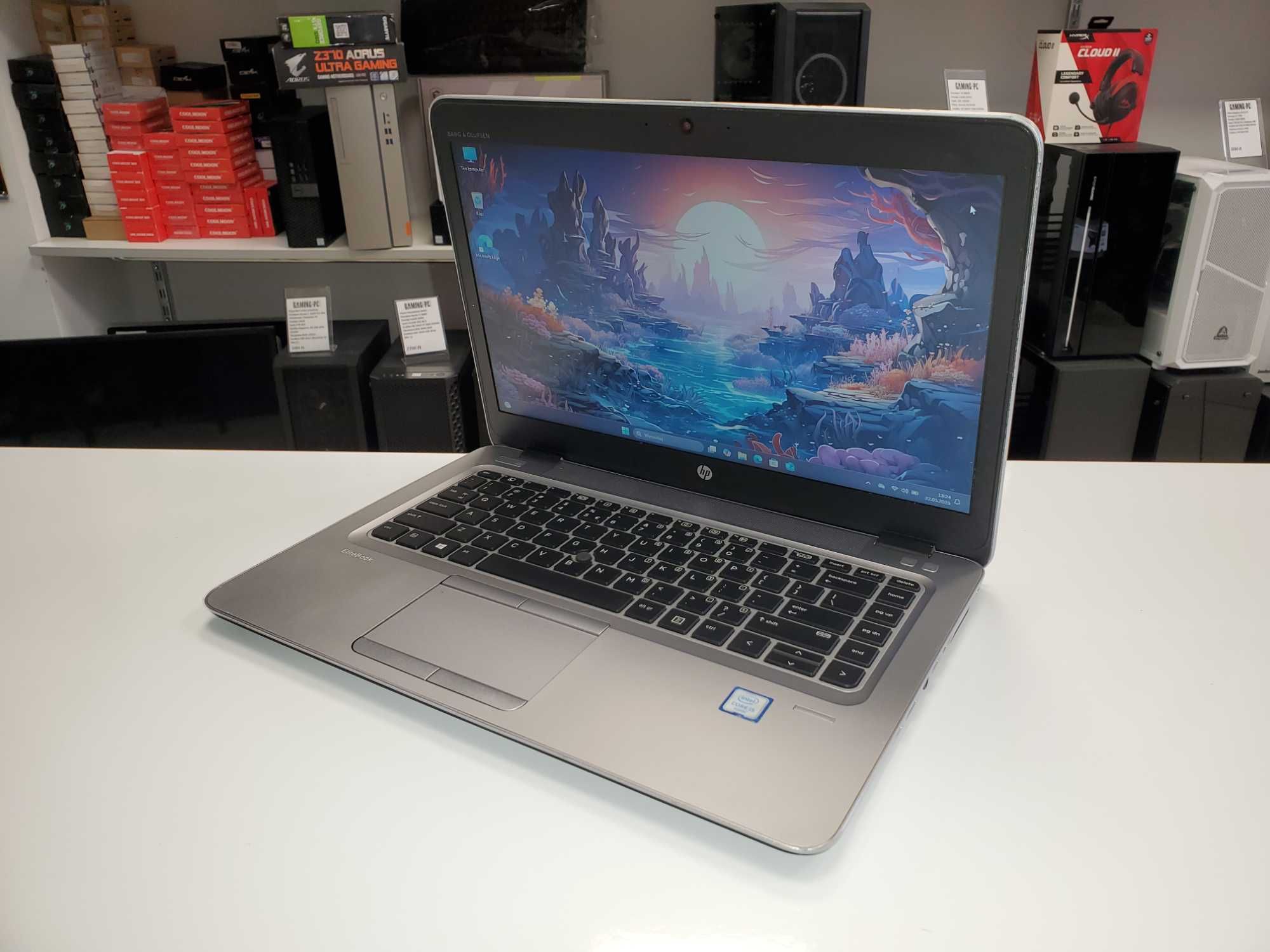 Laptop HP 840 G3 i5-6200U 8GB DDR4 128GB SSD M.2 HDMI USB-C SIM Win 11