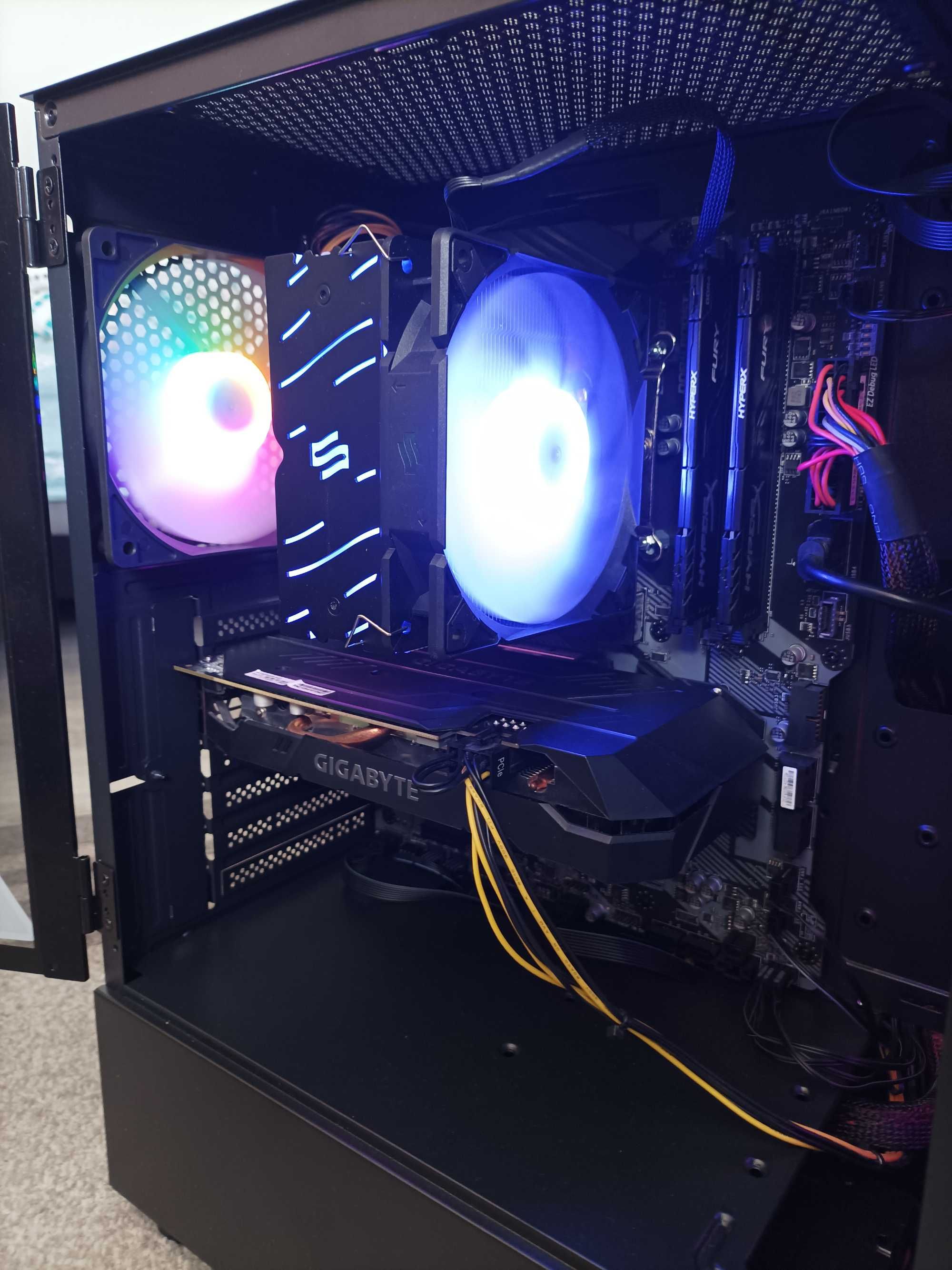 Komputer Gamingowy RTX 2060 i5 10600KF do gier 16GB DDR4 *GWARANCJA*