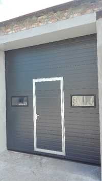 Brama garażowa kolor antrac od producent bramy segmentowe drzwi