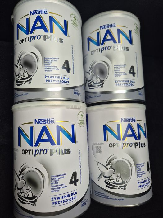Mleko modyfikowane Nestle Nan Optipro Plus 4 800 g