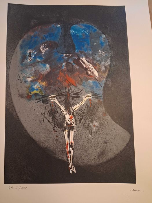 Serigrafia de Artur Bual