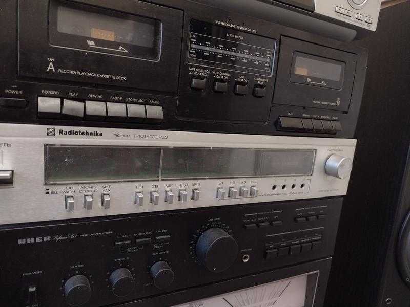 Касетна дека Saundwave DD-1300 (двокасетна)