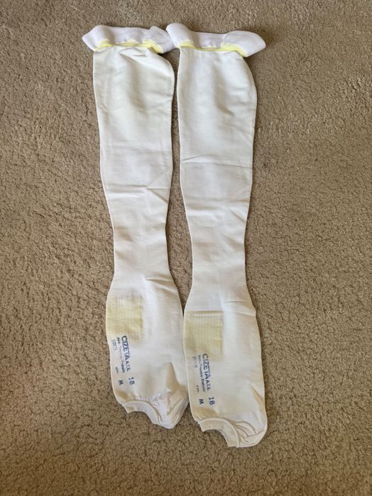 Meias anti embolismo / compressão pós operatório ou viagens de avião