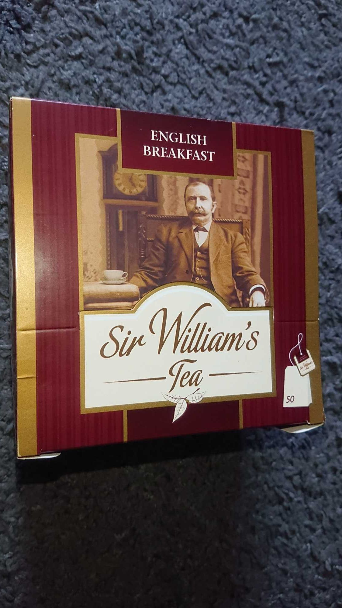 NOWA herbata Sir William's / English Breakfast / 50 torebek / 100g