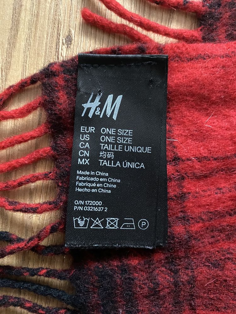 Szal H&M 100% wełna