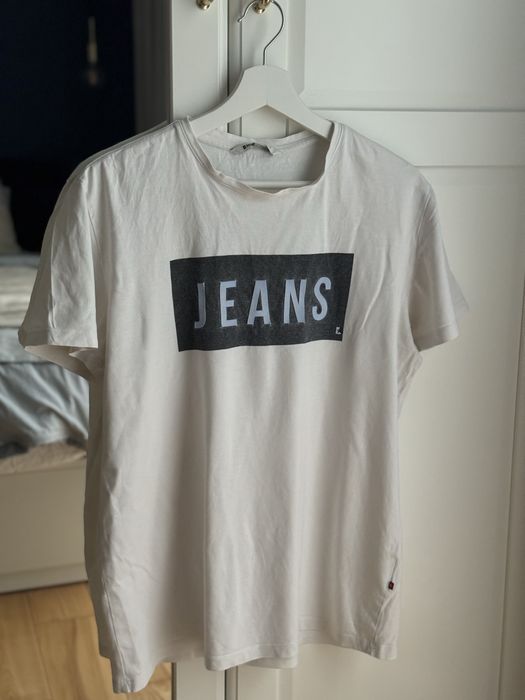 Biały t-shirt Big Star