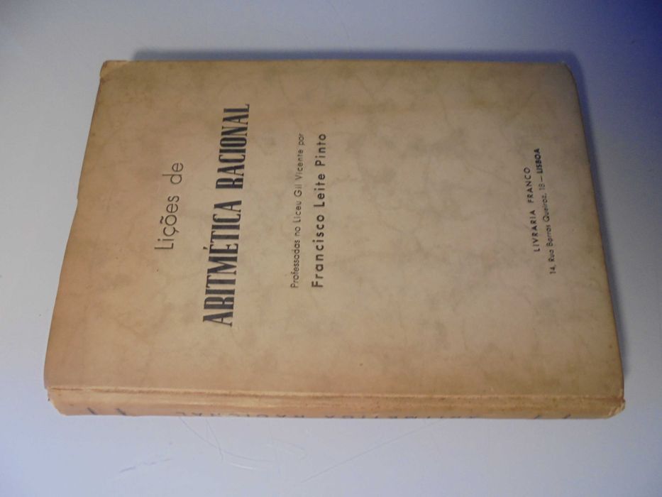 Pinto (Francisco Leite);Lições de Aritmética Racional