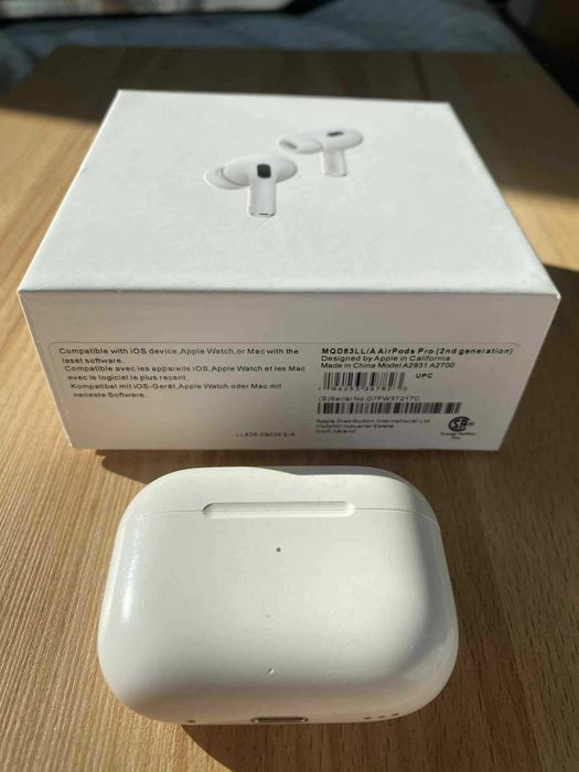 Oryginalna prawa słuchawka AirPods 2 pro+ etui