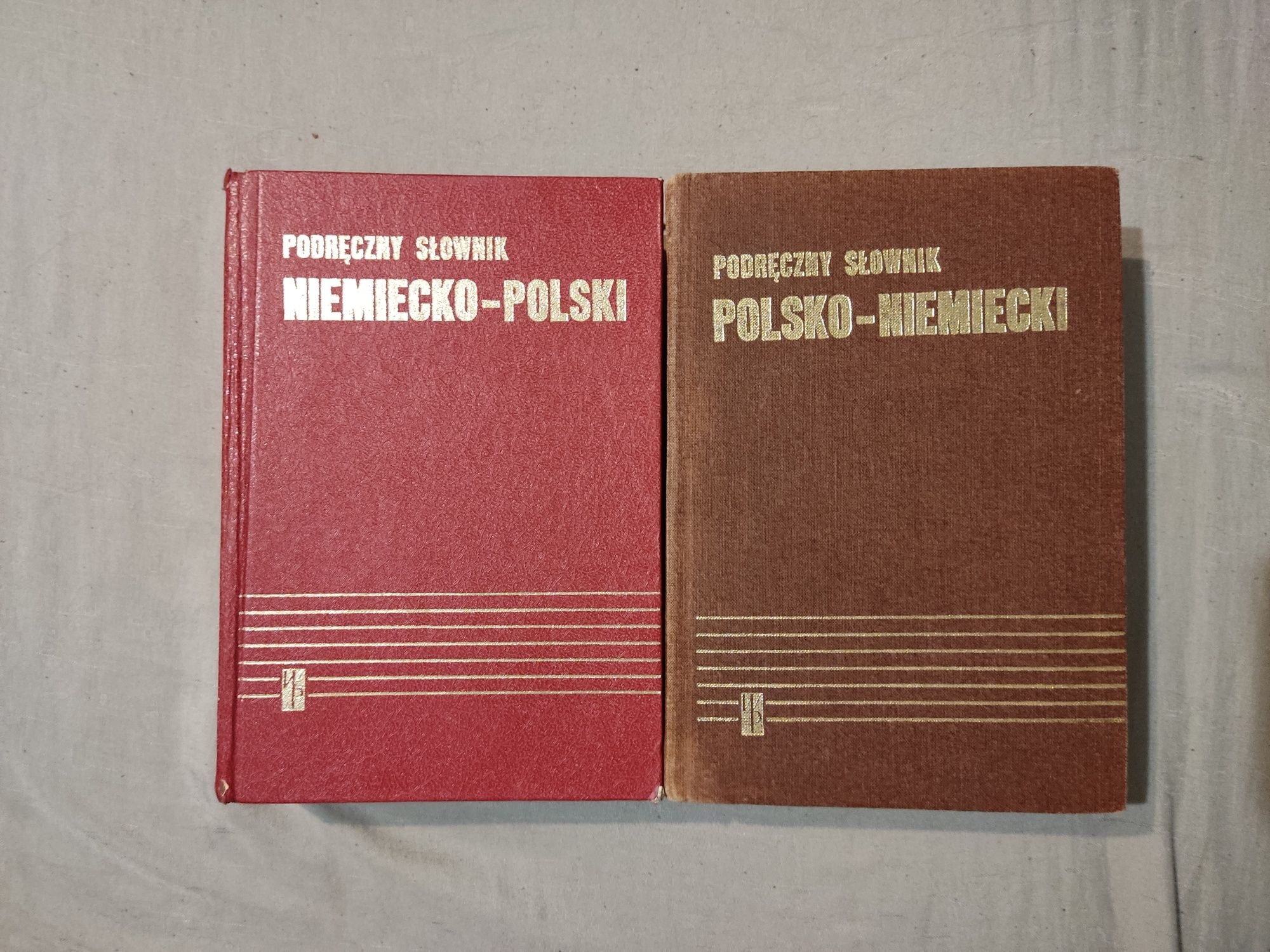Podreczny Słownik - Polsko Niemiecki, Niemiecko Polski