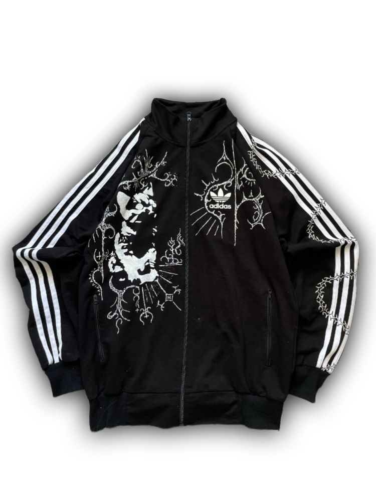 Олимпика кастом Adidas zip custom cybersigilism trible