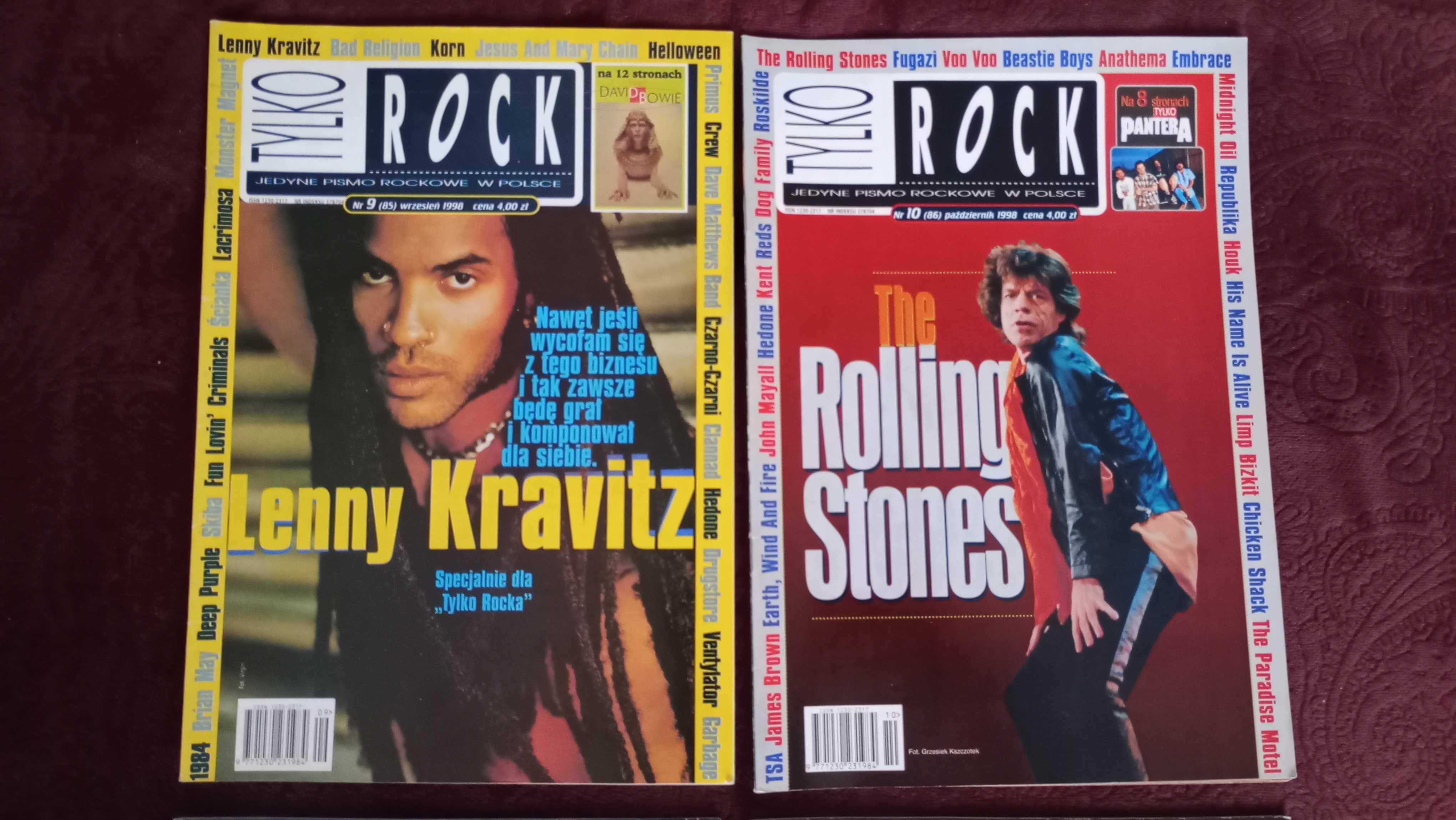 Sprzedam magazyn Tylko Rock 1998