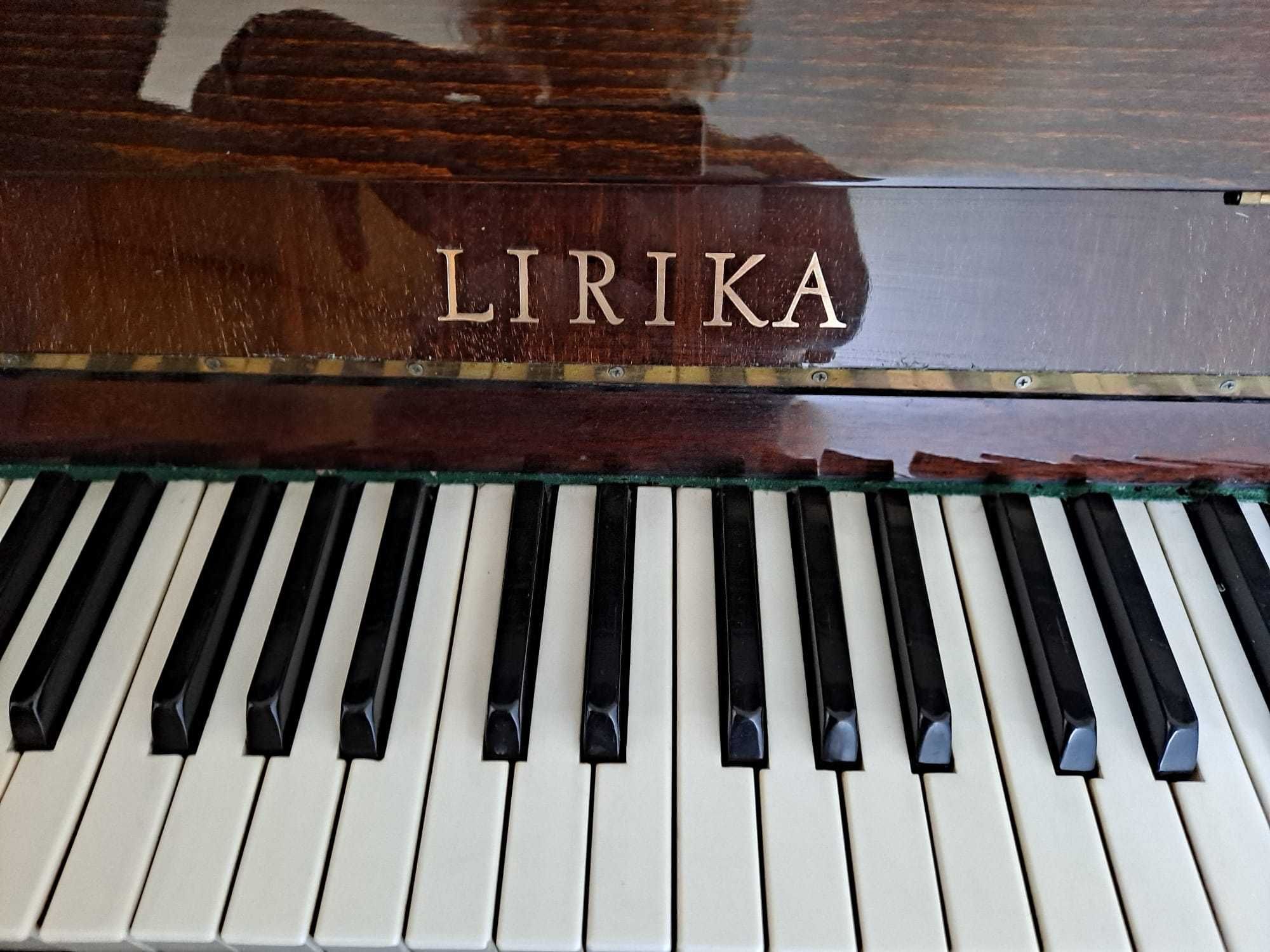 Pianino LIRIKA wysoki połysk, metalowa płyta