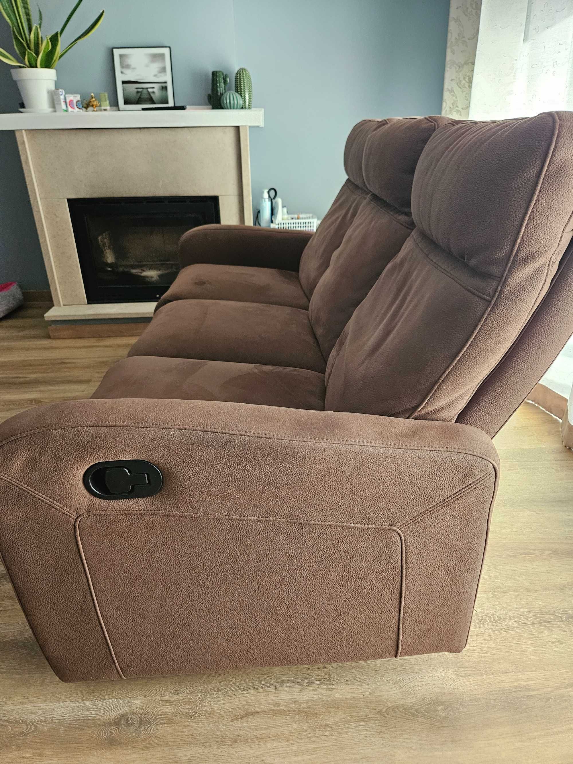 Sofa 3 lugares reclinavel