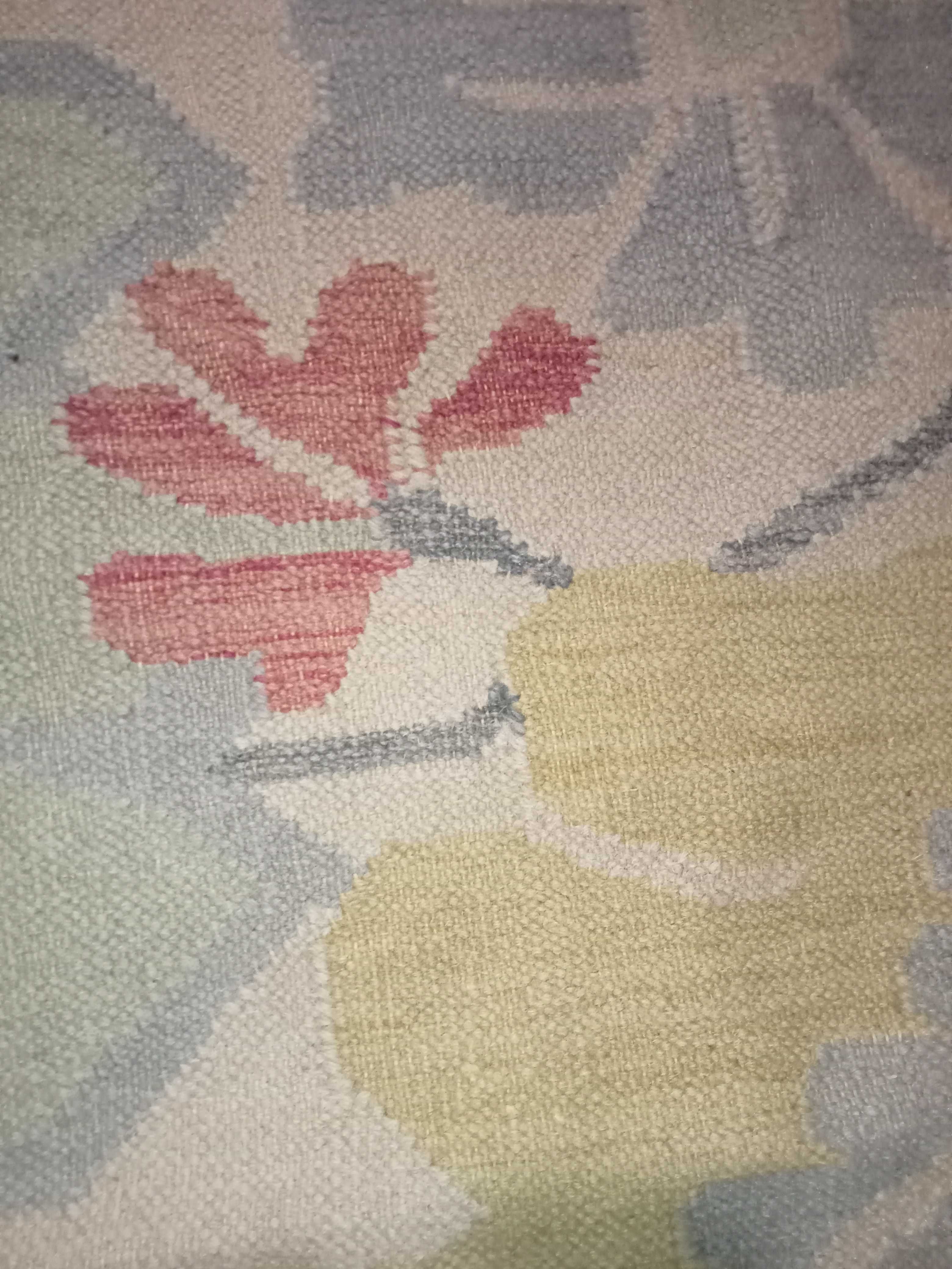 Carpete Kilim Flower 2x3, em óptimo estado