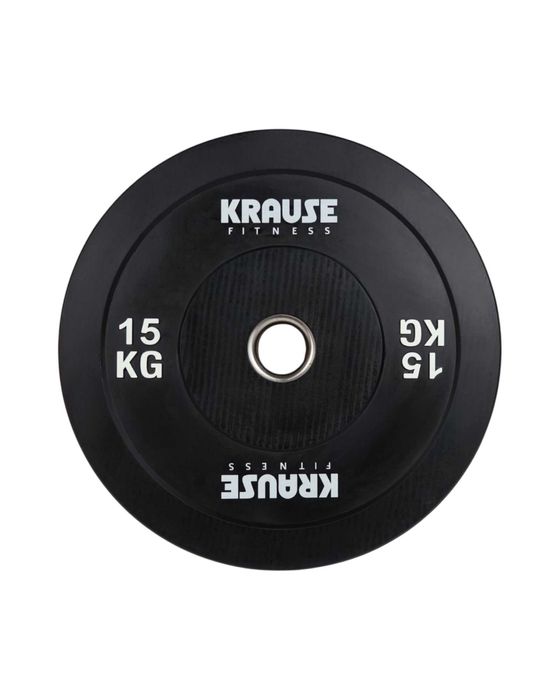 Obciążenie Bumper Czarny Set 150 Kg Krause Fitness